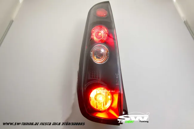 SW-Light taillights for Ford Fiesta Mk6 Type JD3 03-05 3doors black