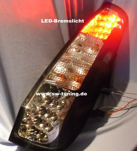 SW-Light LED Rückleuchten für Ford Fiesta Mk6 2002-10/2005 3Türer black