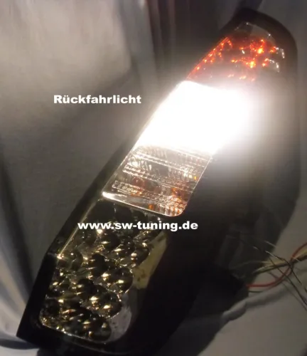 SW-Light LED Rückleuchten für Ford Fiesta Mk6 2002-10/2005 3Türer black