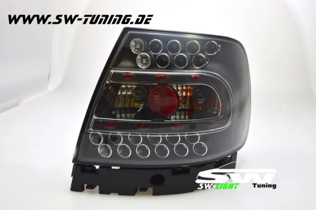 LED Rückleuchten Audi A4 B5 Lim. 95-00 in black/Clear
