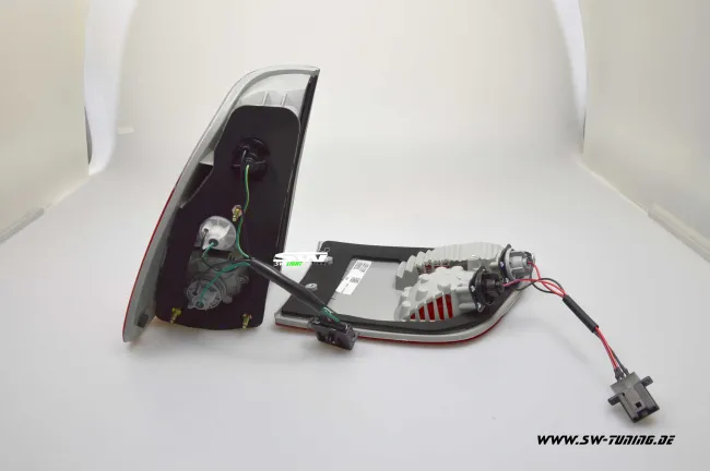 SW-Light LED Rückleuchten BMW X5 E53 00-03 red/crystal