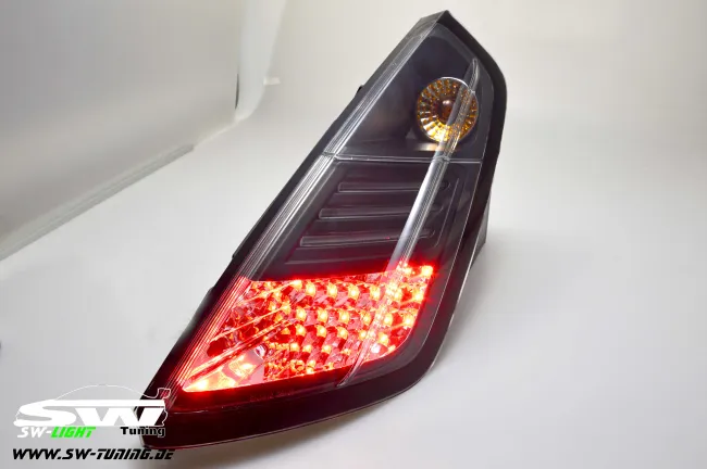 SW-Light LED Rückleuchten Fiat Grande Punto Typ 199 05-09 black