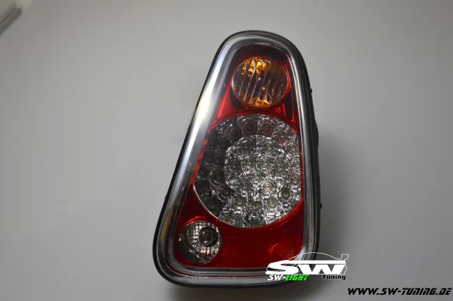 SW-Light LED Rückleuchten Mini One / Cooper 03-06 R50 R53 crystal/red
