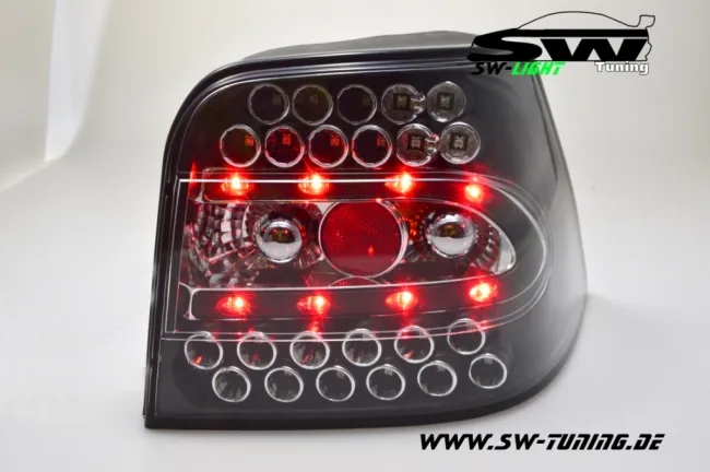 SW-Light LED Rückleuchten passend für VW Golf IV 97-04 black