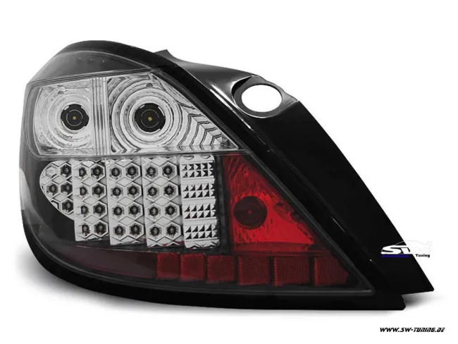 SW-Light LED taillights Opel Astra H 04-10 5Doors black