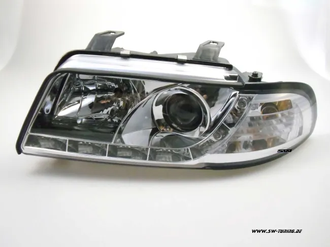 SW-Light Scheinwerfer für AUDI A4 95-98 LED Standlicht chrom