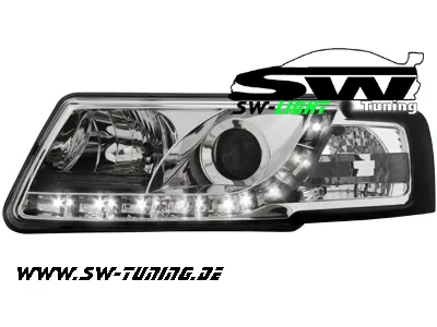SW-Light headlights VW Passat 3B 97-01 LED positionslight chrome