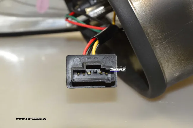 SW taillights for Peugeot 206cc 1999-2008 black