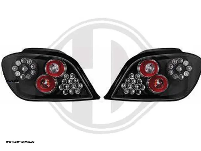 SW-Light LED Rückleuchten für Peugeot 307 01-05 black