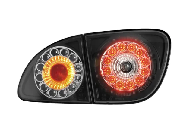 SW-Light LED Rückleuchten für Seat Leon 1M 99-05 black / clear