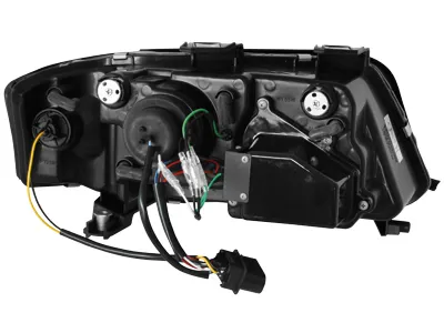 SW-Light Scheinwerfer Audi A6 4B 01-04 LED Tagfahrlicht-Optik bla