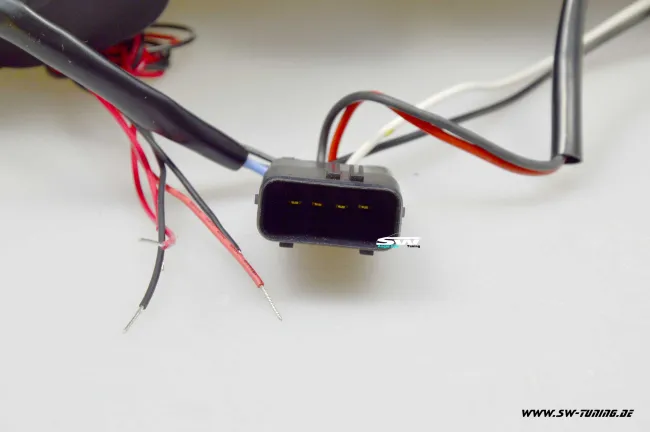 Angel Eye Scheinwerfer für Mercedes Benz CLK W208 97-02 black LED Standlichtringe