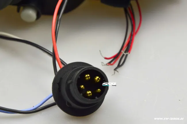 Angel Eye Scheinwerfer passend für Audi A3 8L 96-00 2 LED Standlichtringe chrom