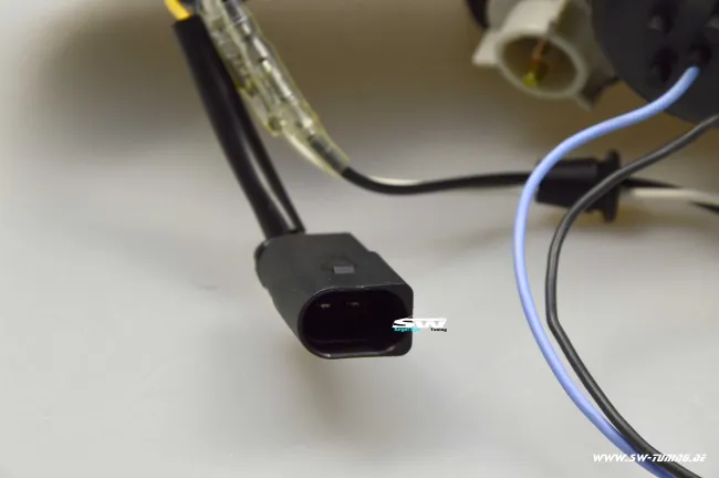 Angel Eye Scheinwerfer passend für Audi A3 8L 96-00 2 LED Standlichtringe chrom