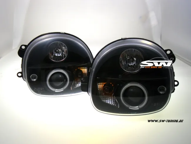 Angel Eye Scheinwerfer Renault Twingo 92-07 LED Standlichtring black