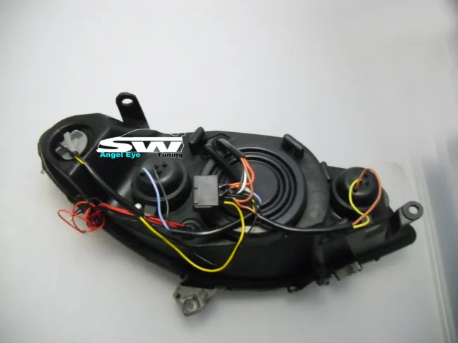 Angel Eye Scheinwerfer Peugeot 307 01-05 LED SLR / LWR Black