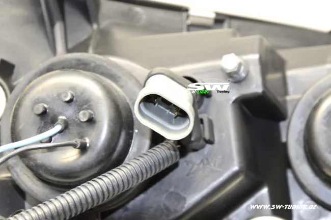 SW-Light Scheinwerfer Opel Zafira A 99-05 LED Standlicht schwarz