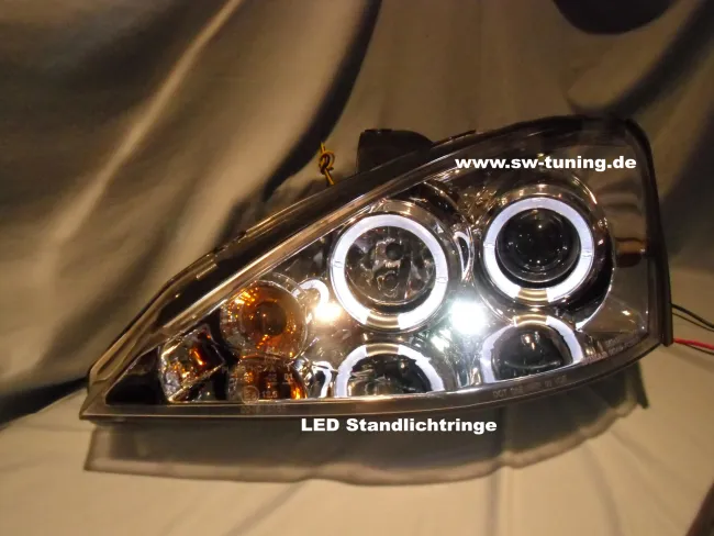 Angel Eye Scheinwerfer Ford Focus Mk1 98-01 LED Standlichtringe