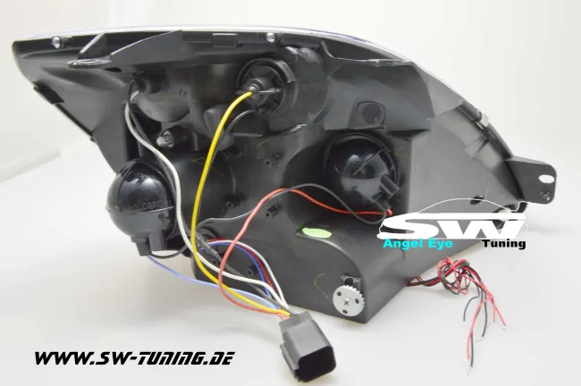 Angel Eye Scheinwerfer Ford Fiesta Mk6 JH1 JD3 02-05 LED Standlichtringe chrom