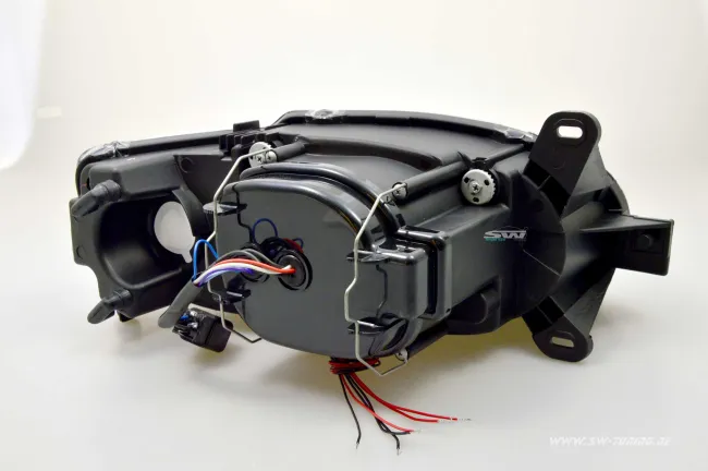 Angel Eye Scheinwerfer für Ford Escort MK7 95-98 LED Standlichtringe chrom