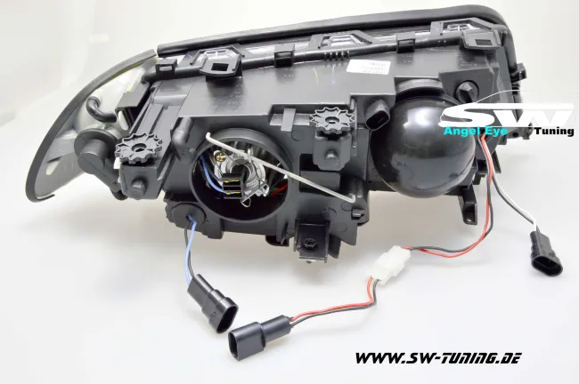 Angel Eye Scheinwerfer 3er BMW E46 Lim/Touring 98-01 LWR chrome Standlichtringe