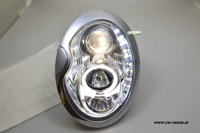 SW-Light Scheinwerfer Mini R50/R52/R53 01-04 LED Standlicht chrome