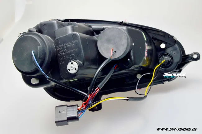 Angel Eye Scheinwerfer VW Golf 5 03-09 LED Standlichtringe black