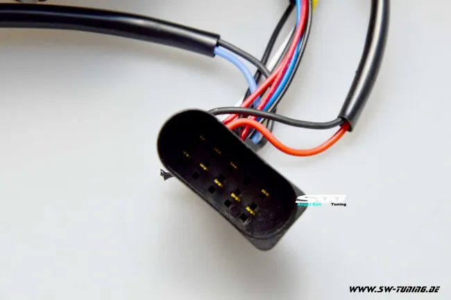 Angel Eye Scheinwerfer VW Golf 5 03-09 LED Standlichtringe black