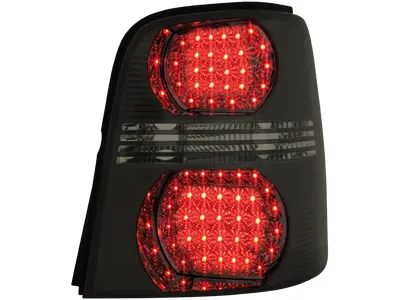 SW-Light LED Rückleuchten für VW Touran 1T/GP 2003-2010 Black / Clear