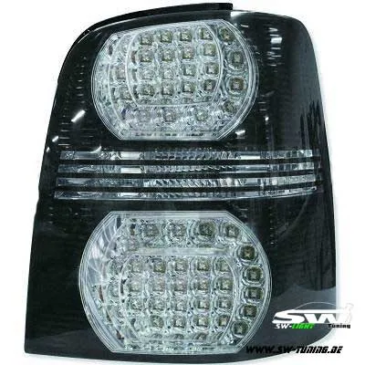 SW-Light LED Rückleuchten für VW Touran 1T/GP 2003-2010 Black / Clear