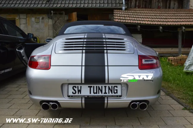 SW LED Rückleuchten passend für Porsche 911 / 997 04-08 red/crystal