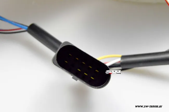 SW-DRL Scheinwerfer für VW Golf 5 LED Tagfahrlicht R87 black