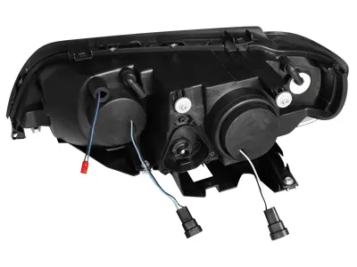 SW-Light Scheinwerfer BMW X5 99-03 E53 mit 2 Standlichtringe blac