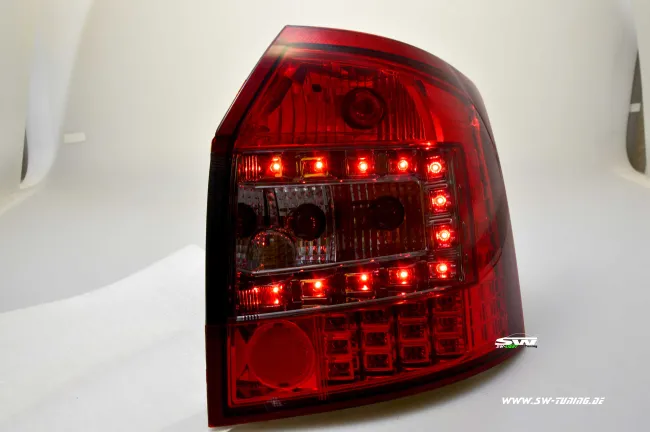 SW-Light LED taillights Audi A4 B6 Avant 01-04 red/smoke