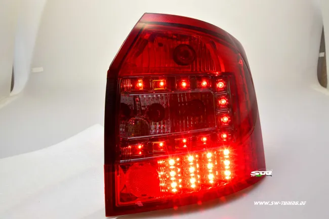 SW-Light LED taillights Audi A4 B6 Avant 01-04 red/smoke