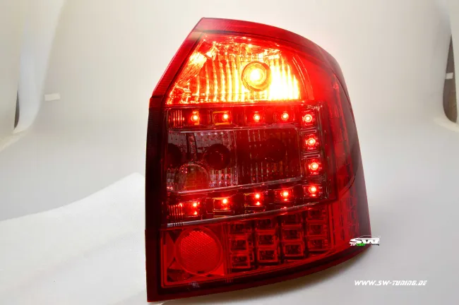 SW-Light LED taillights Audi A4 B6 Avant 01-04 red/smoke