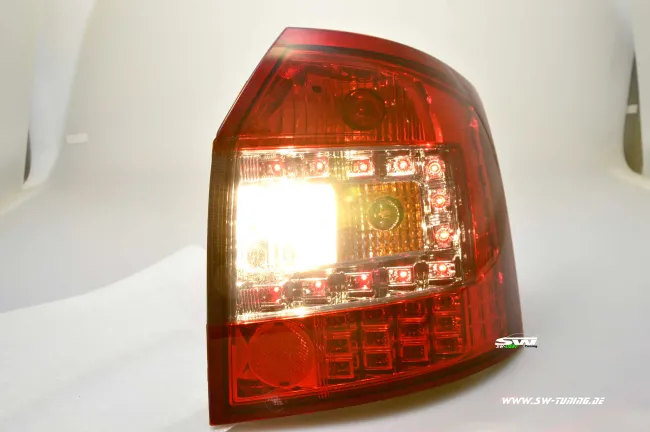 SW-Light LED taillights Audi A4 B6 Avant 01-04 red/smoke