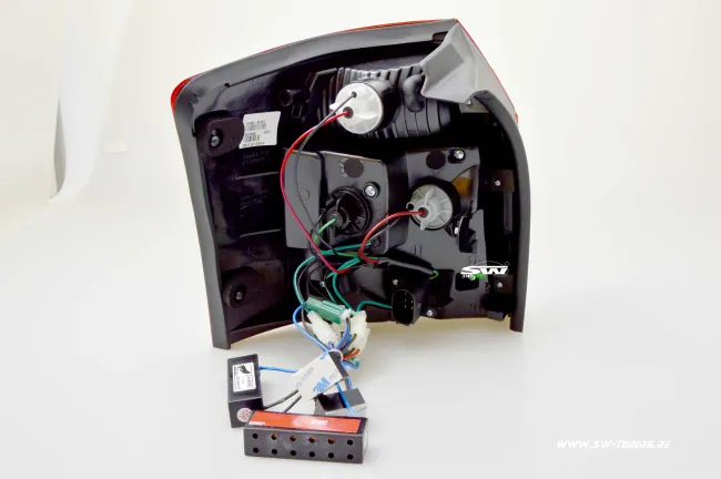 SW-Light LED taillights Audi A4 B6 Avant 01-04 red/smoke