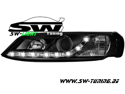 SW-Light headlights Opel Vectra B 99-02 Facelift LED positionslight black