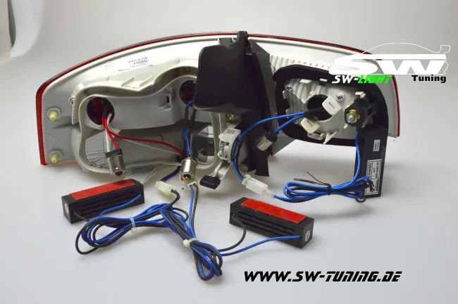SW-Light LED Rückleuchten für Audi A4 B7 Limousine 04-08 red/smoke