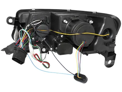 SW-DRL Xenon Scheinwerfer AUDI A6 4F 04-07 LED Tagfahrlicht chrom