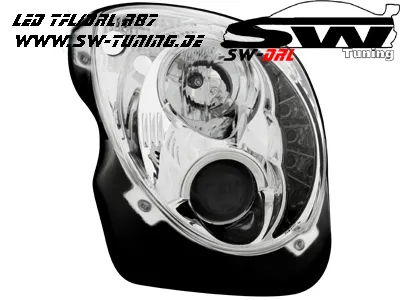 SW-DRL Scheinwerfer Alfa Romeo MITO 2008-2013 LED Tagfahrlicht chrome