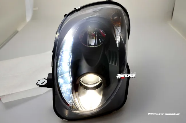 SW-DRL Scheinwerfer Alfa Romeo MITO 2008-2013 LED Tagfahrlicht black
