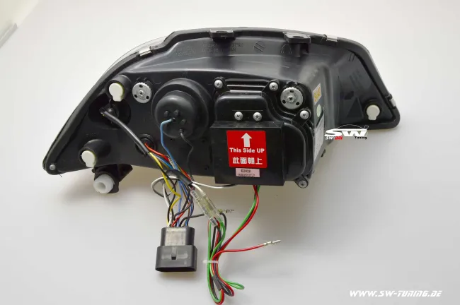 SW-DRL Scheinwerfer Seat Ibiza 6L 03-08 LED Tagfahrlicht R87 black
