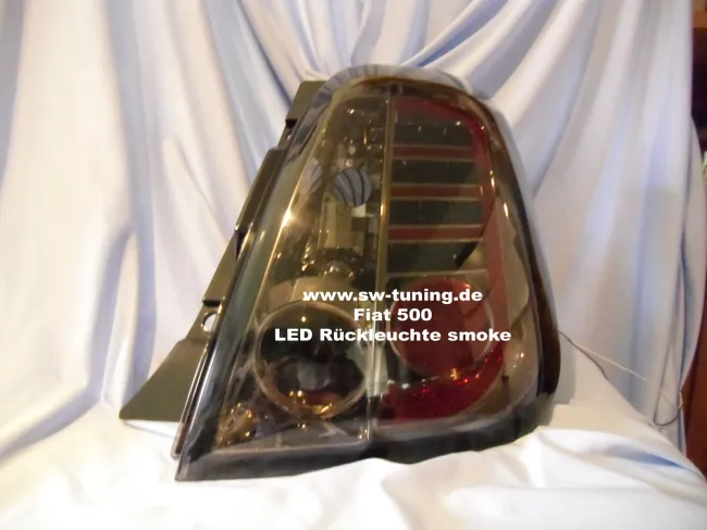 SW-Light LED Rückleuchten Fiat 500 smoke 2007-2015