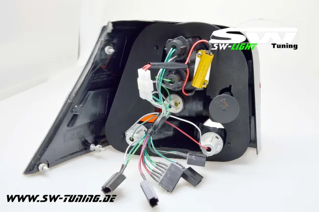 SW-Light LED taillights VW Golf IV 1J 97-04 red/smoke LED indicator