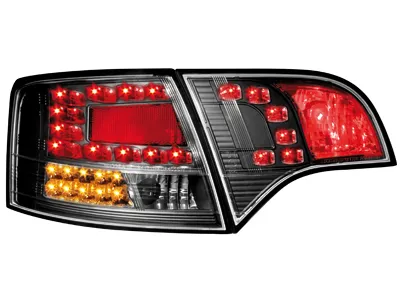 SW-Light LED Rückleuchten für Audi A4 B7 Avant 04-08 LED Blinker black
