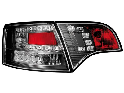 SW-Light LED Rückleuchten für Audi A4 B7 Avant 04-08 LED Blinker black