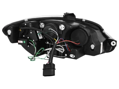 SW-Light Scheinwerfer Seat Leon 05-09 1P mit LED Standlicht black