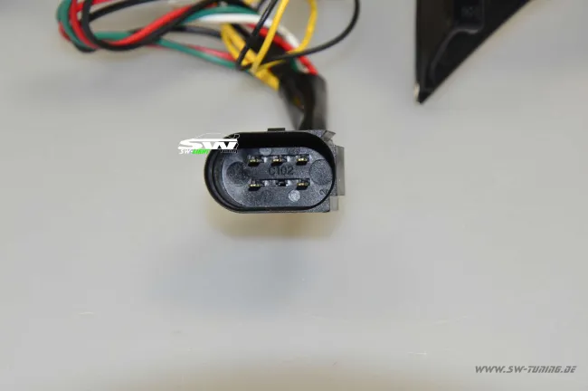 SW-Light LED Rückleuchten passend für Audi A4 B7 Lim 04-08 LED Blinker black / clear